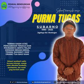 JAGABAYA PAMITAN, KARENA PURNA TUGAS